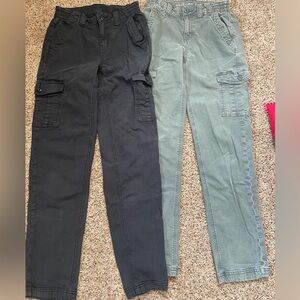 American Eagle straight leg cargo pants 2 pairs